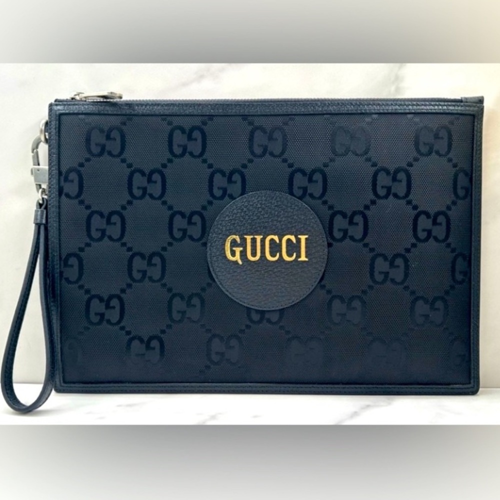 GUCCI Off The Grid Strap Clutch GG